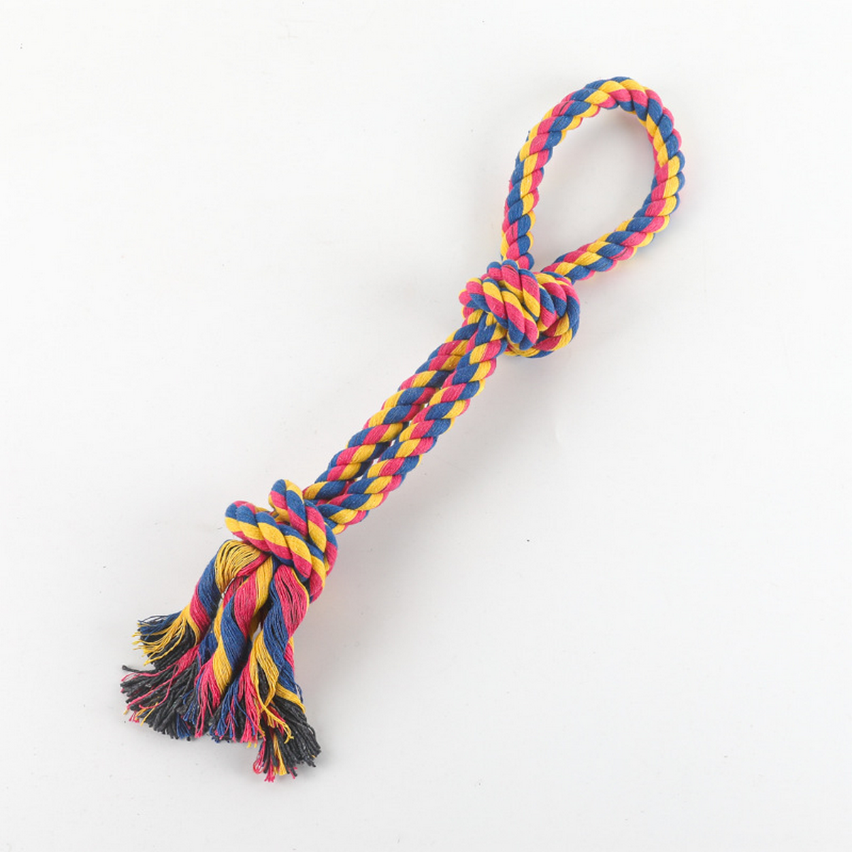 Dog Rope Toy – 4-Knot Tug for Medium & Large Dogs_CWMM8077