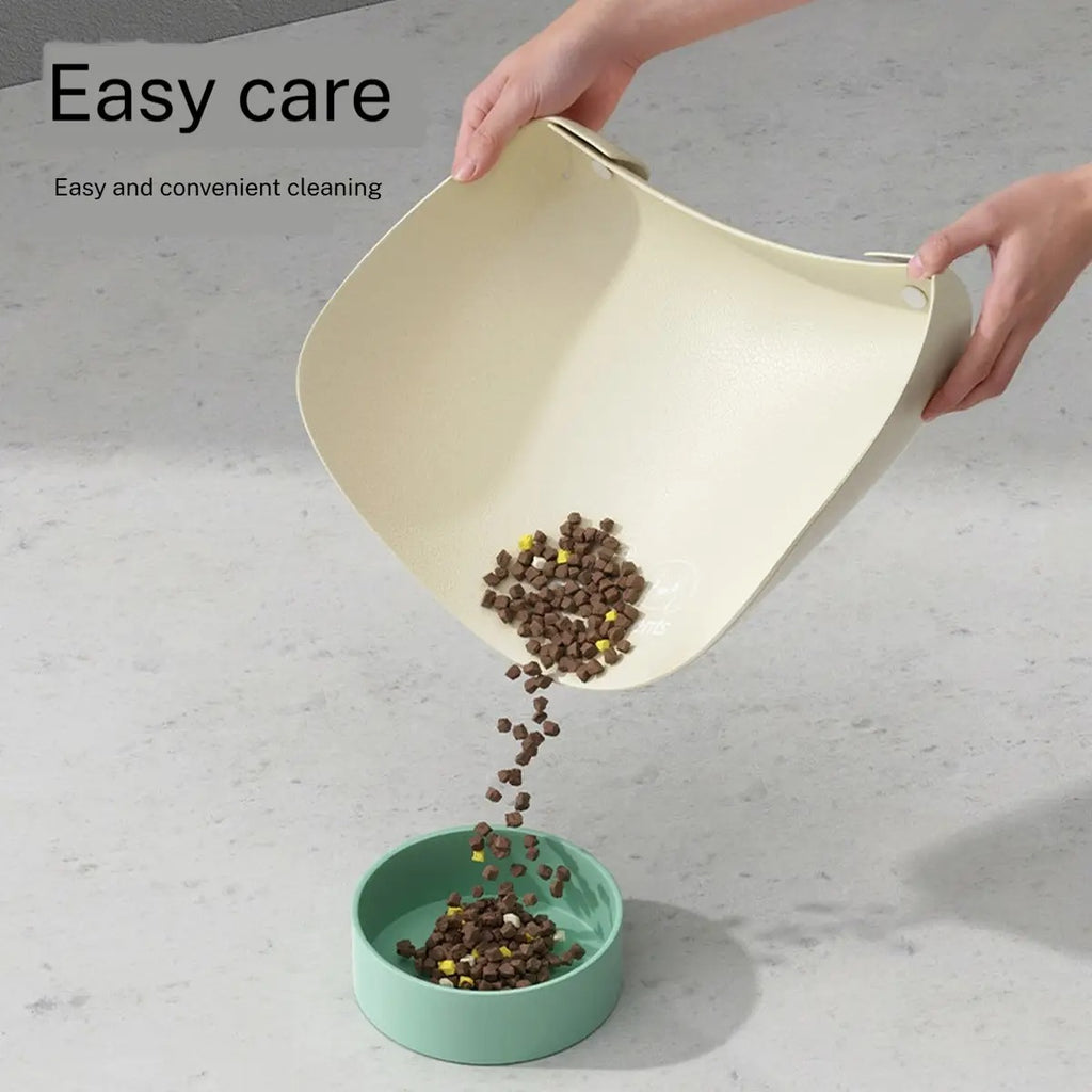 PU Leather Pet Feeding Mat Waterproof & Non-Slip_CWMM6293