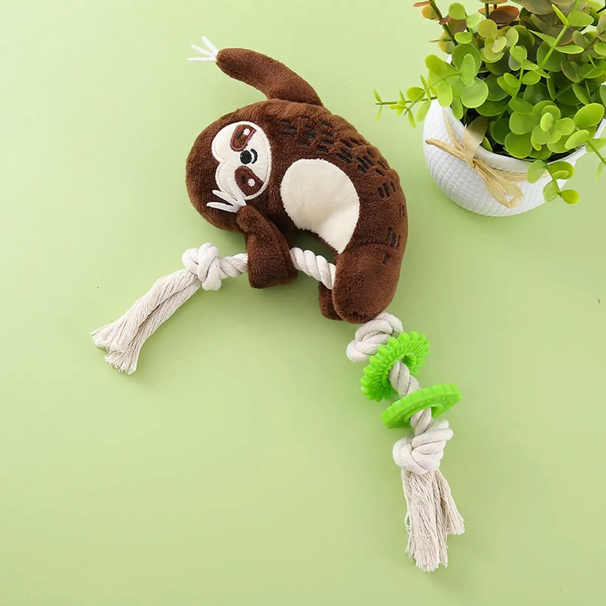 Durable Squeaky Dog Toy - Chew Resistant_CWMM5379