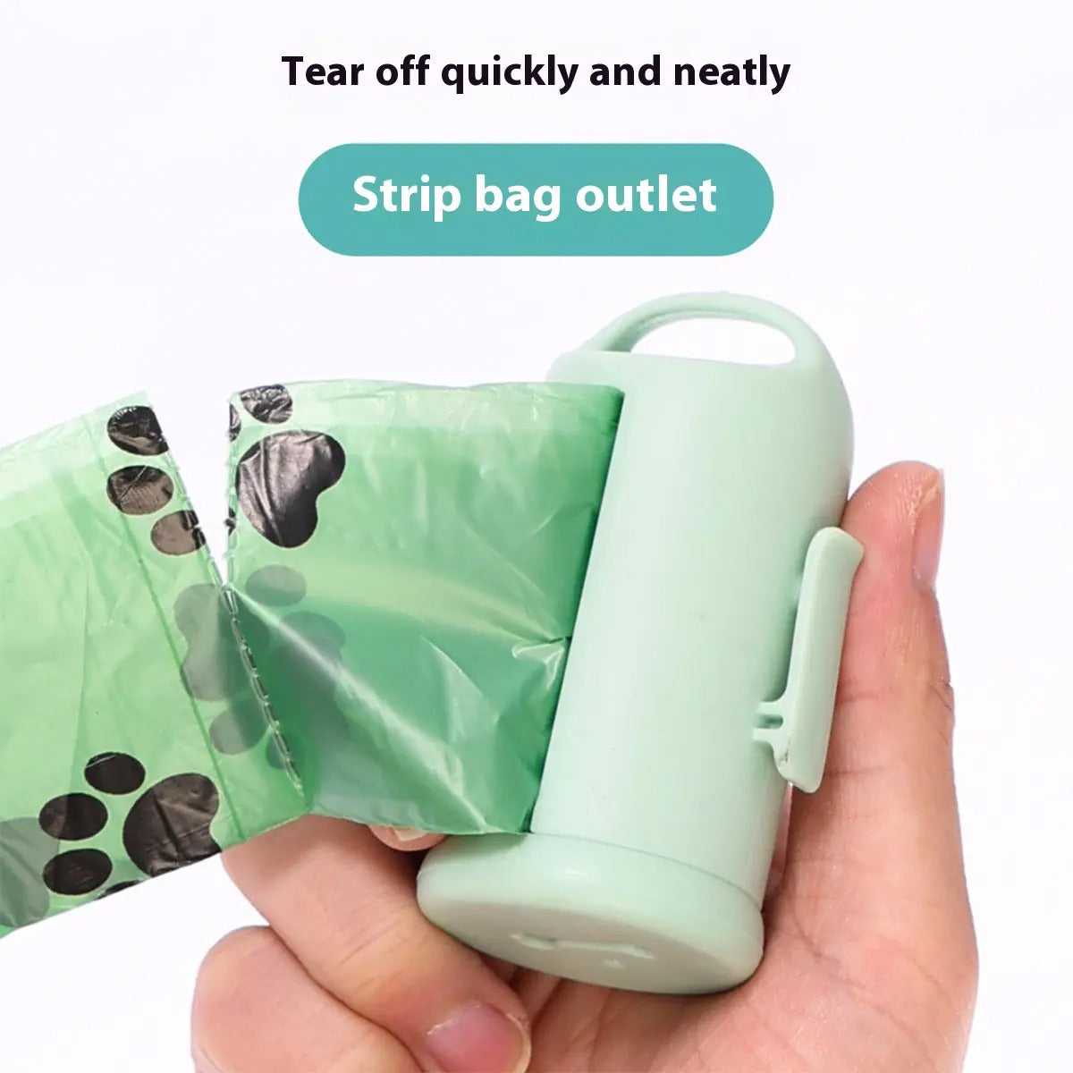 Pet Waste Disposal Bags with Portable Storage Box_CWMM6094
