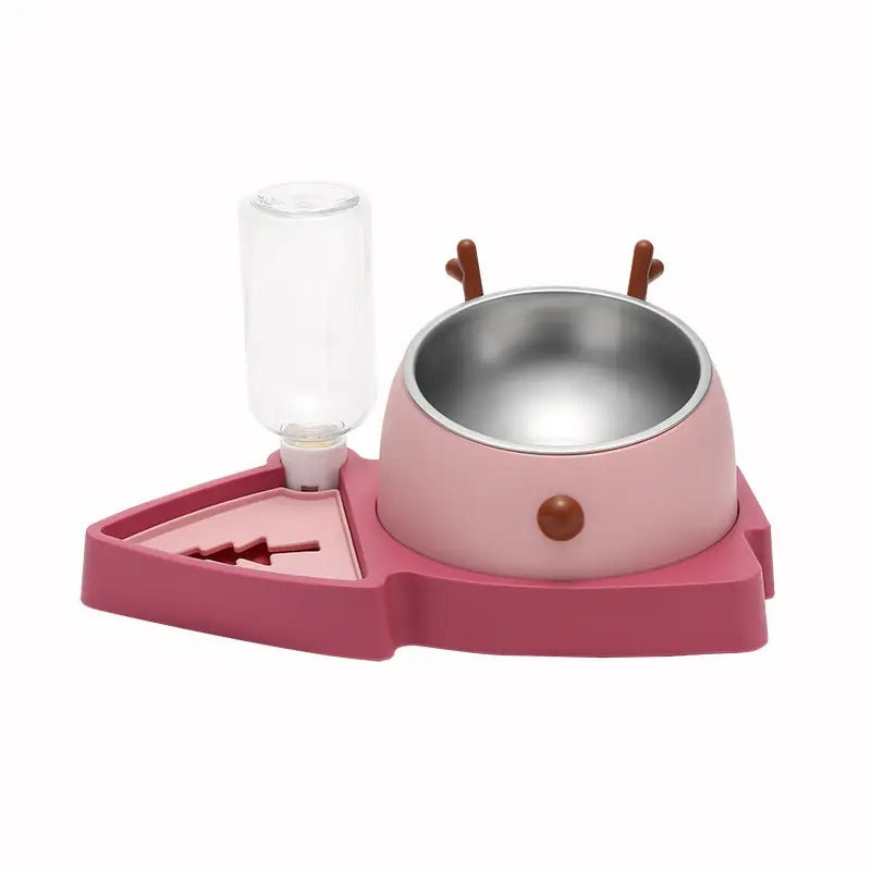 Christmas 3-in-1 Pet Bowl, Floating Water Bowl_CWMM5149