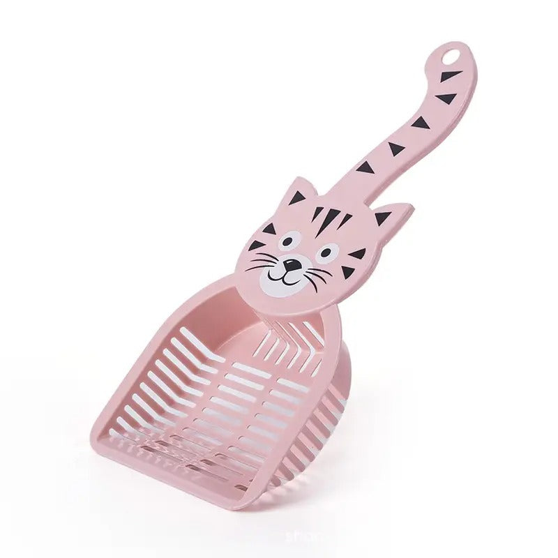 Cat Shaped Litter Scoop, Pet Cleaning Tool_CWMM5205