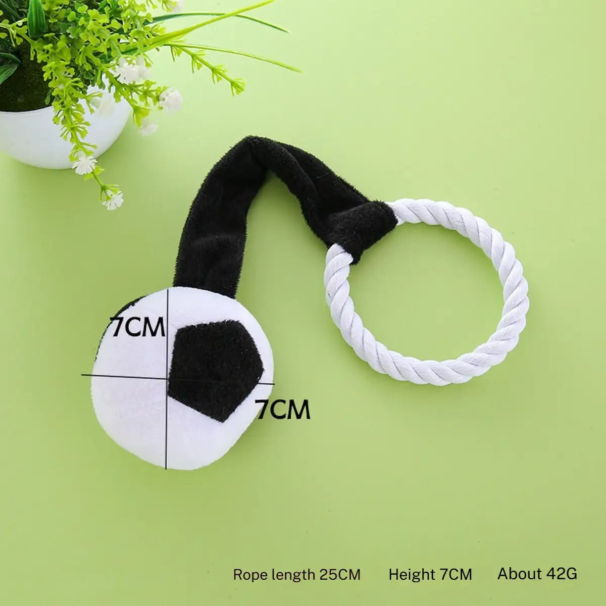Durable Rope Tug Ball Toy for Medium Dogs_CWMM5409