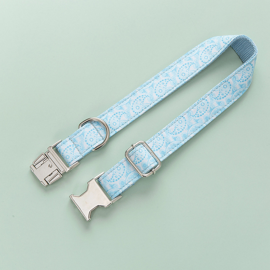 Custom Dog Collar with Zinc Alloy Buckle_CWMM7092