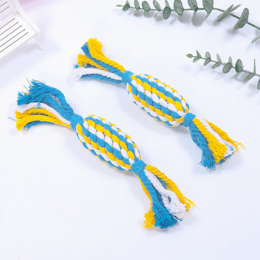 Christmas Candy Rope Toy – Cat Dog Chew Toy_CWMM8068