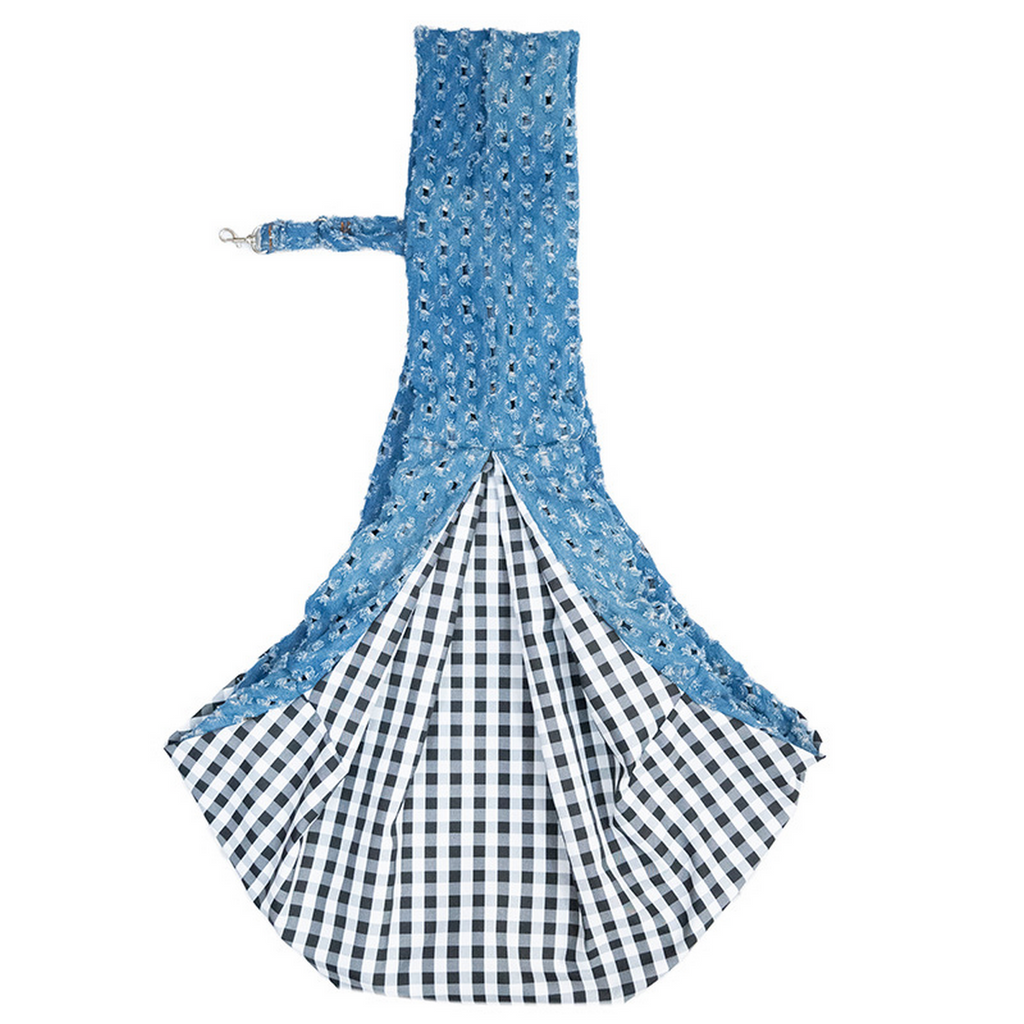 Denim Pet Sling Bag for Cats and Dogs_CWMM6888