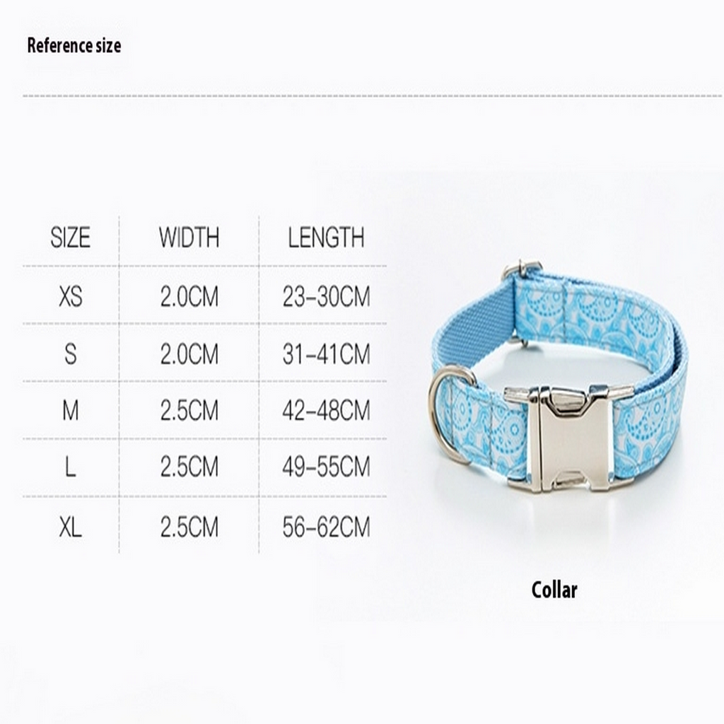 Custom Dog Collar with Zinc Alloy Buckle_CWMM7092