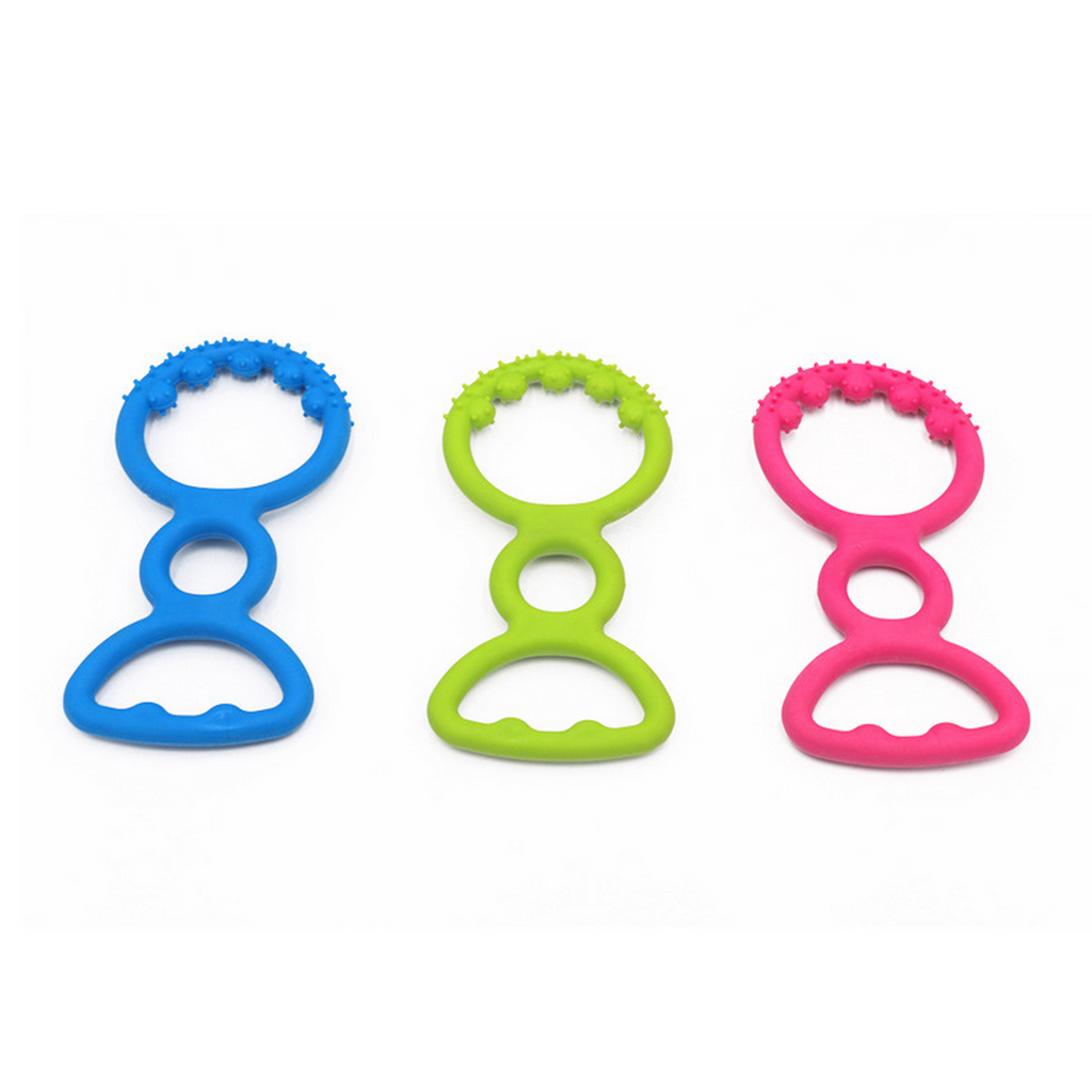 Chew Ring & Woven Ball TPR Toy for Dog Teeth_CWMM7232