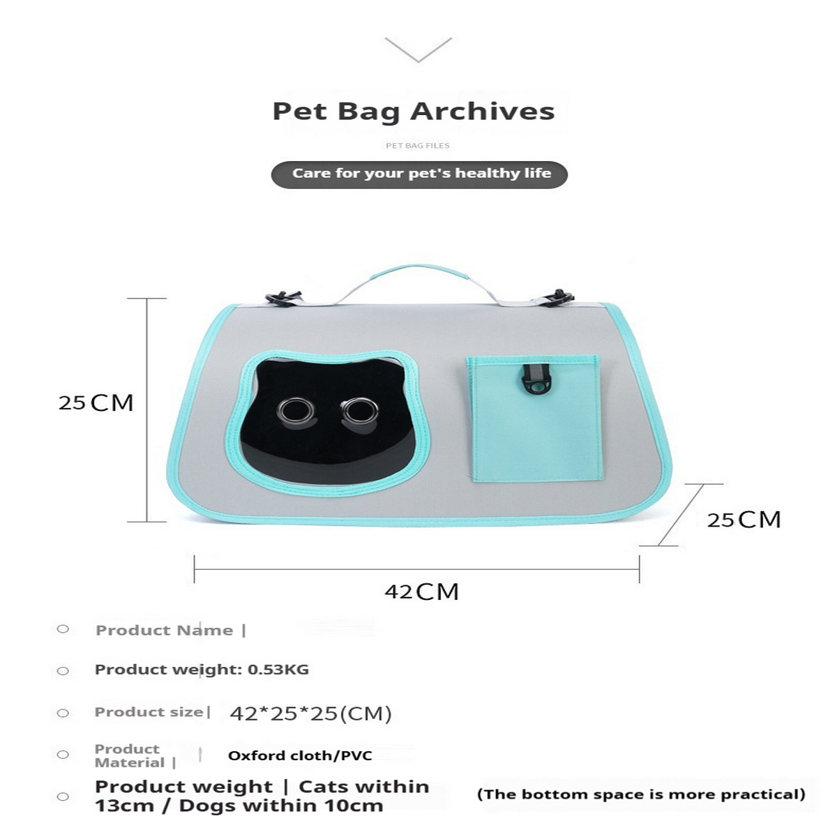PawTote Stylish Pet Shoulder Bag_CWMM6844