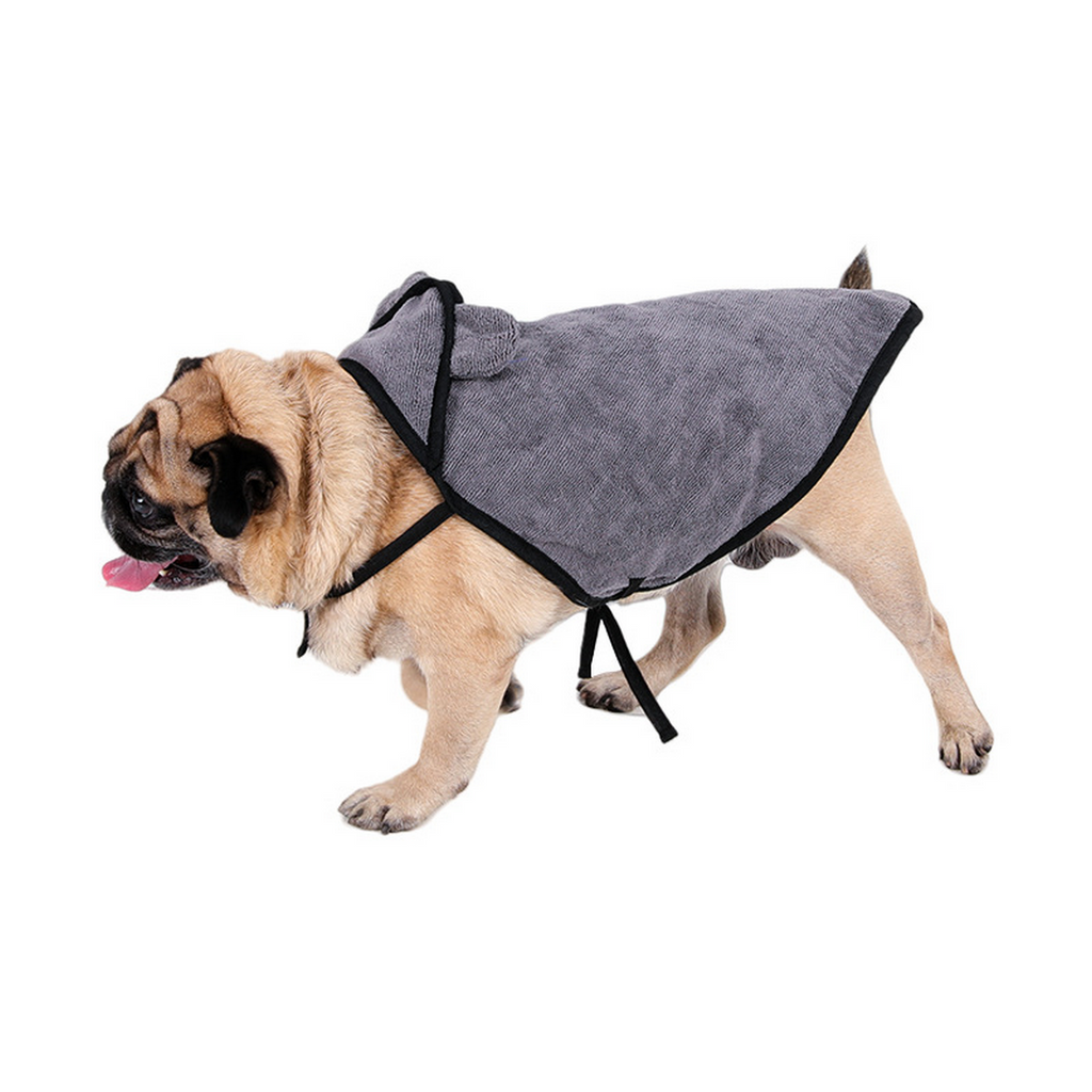 Cute Hooded Pet Bath Towel – Small Dogs & Cats_CWMM7495