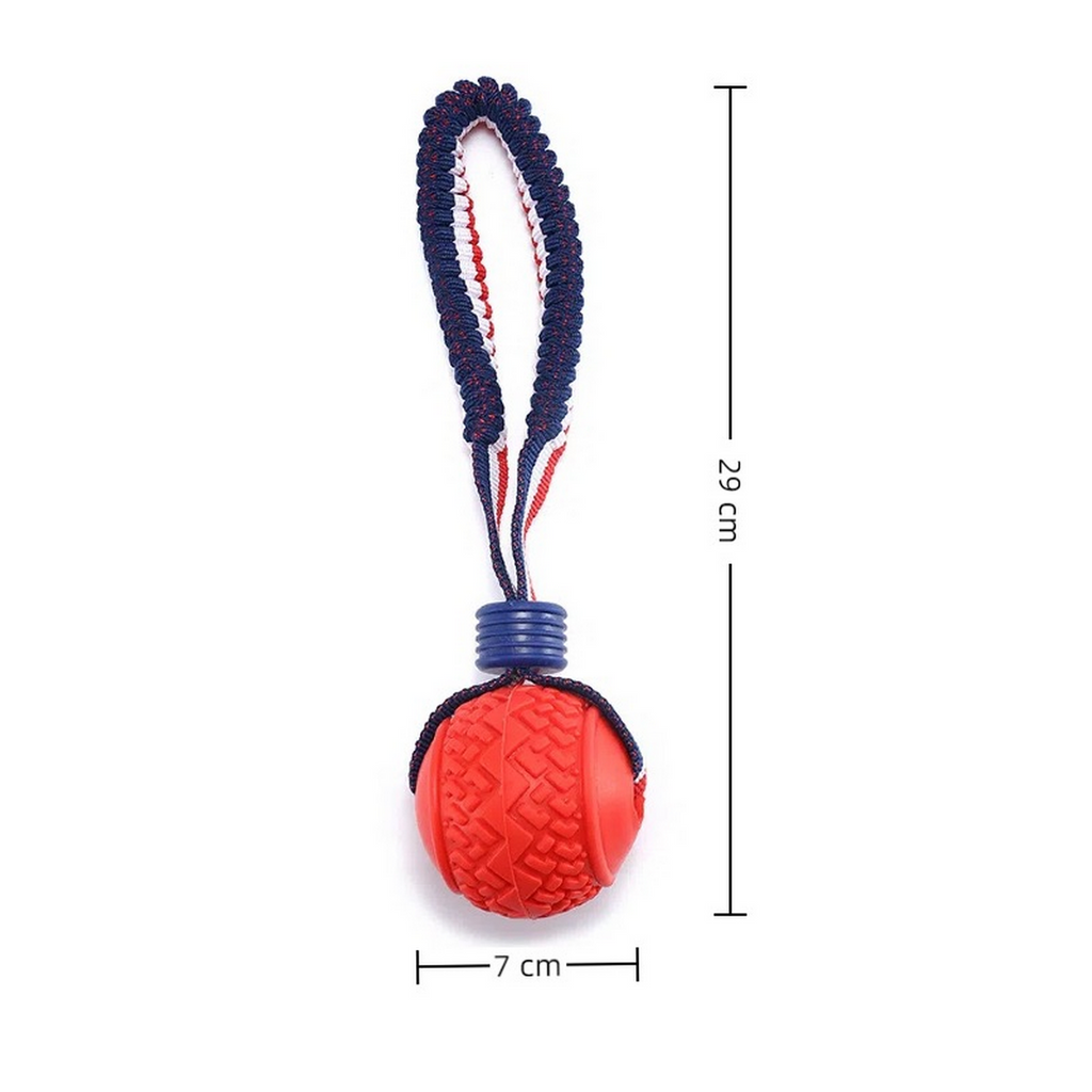 Dog Toy Ball with Elastic Rope & Chew Tire_CWMM7226