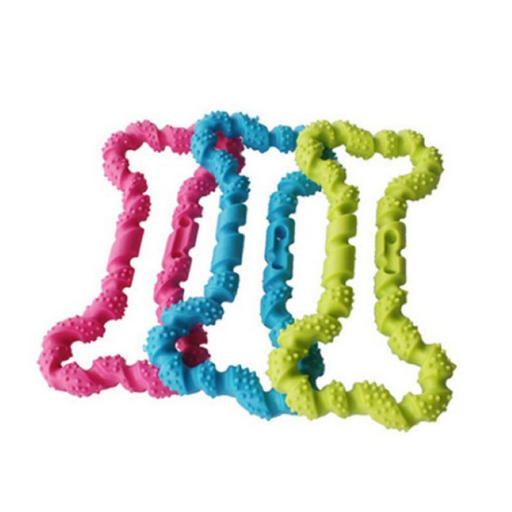 Durable Rope Bone Dog Toy for Chewing & Teeth Care_CWMM7239