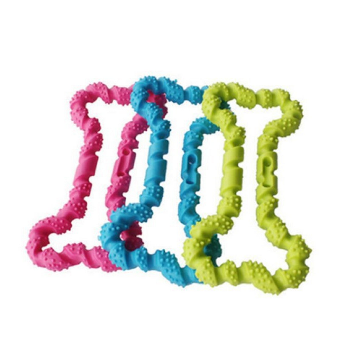 Durable Rope Bone Dog Toy for Chewing & Teeth Care_CWMM7239