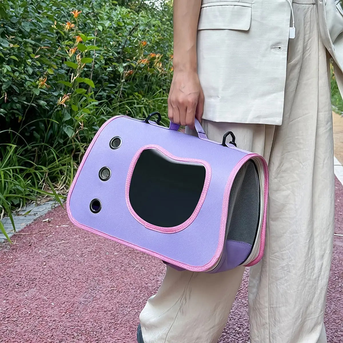 Large Capacity Pet Backpack for Cats & Dog_CWMM6037