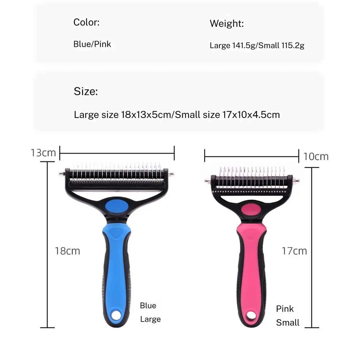 2-in-1 Grooming Comb for Dogs and Cats_CWMM7964