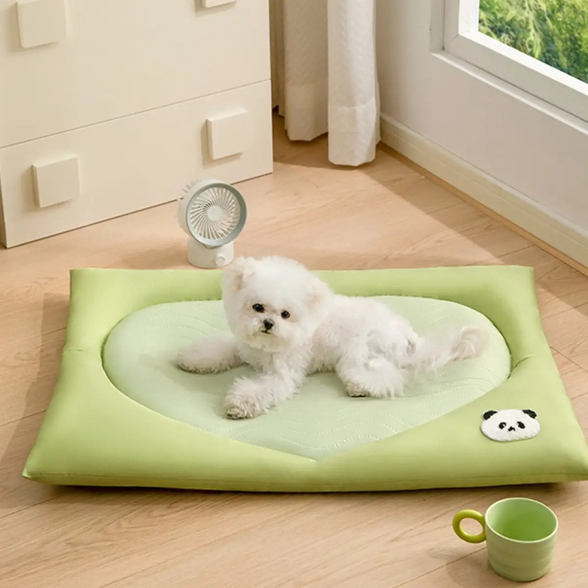 Cooling Summer Cat Bed with Ice Mat & Cushion_CWMM7033