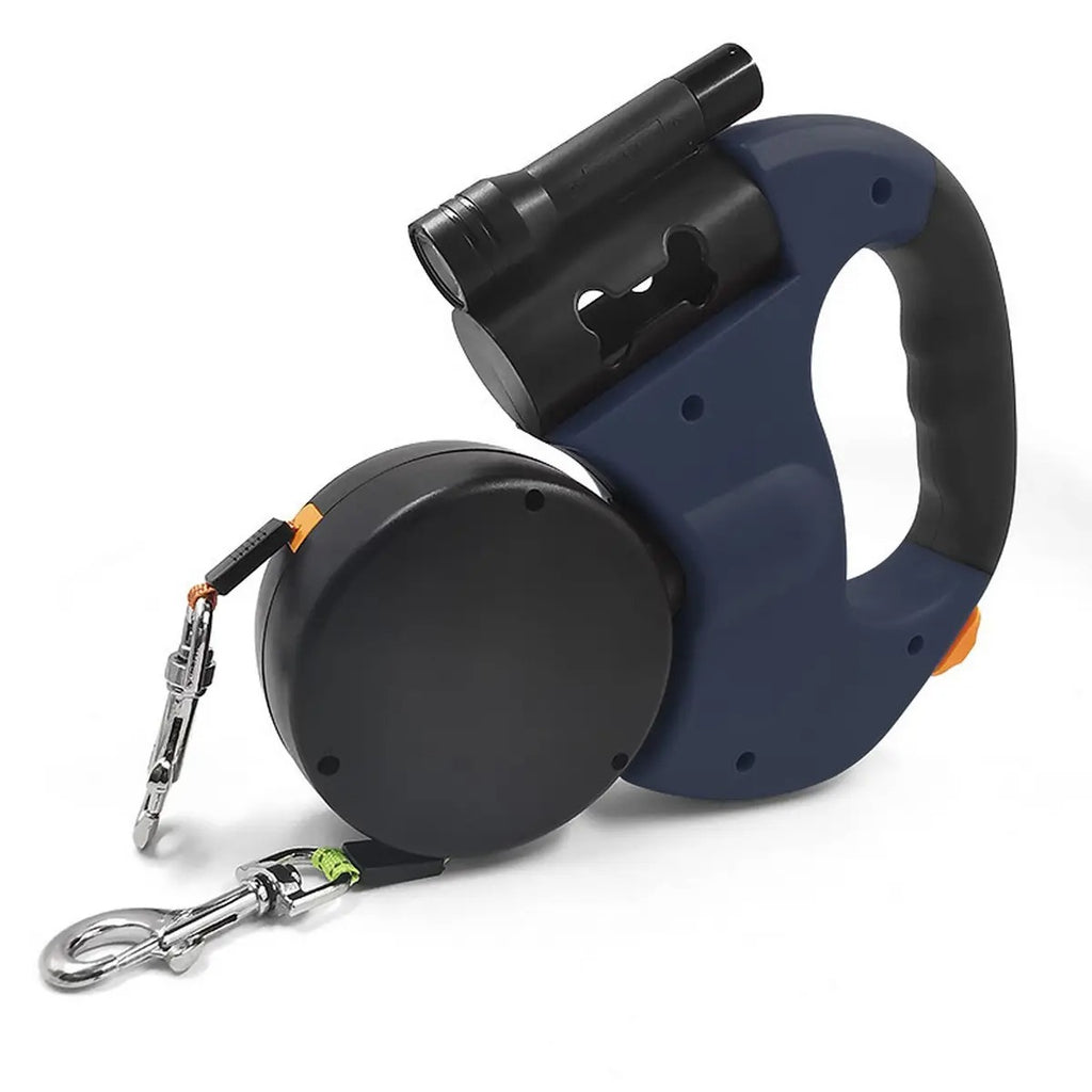 Dual Dog Retractable Leash with LED Light_CWMM6085
