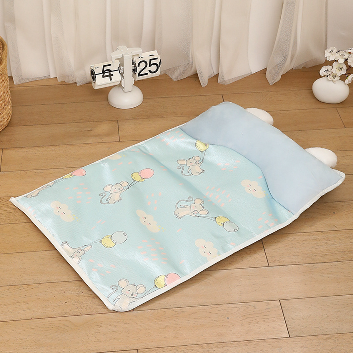 Cooling Pet Bed – Ice Silk Nest for Dogs & Cats_CWMM7931