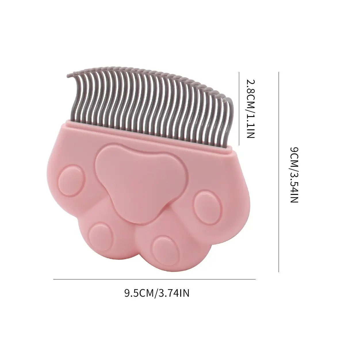 Cat Grooming Brush – Removes Loose Hair_CWMM7963