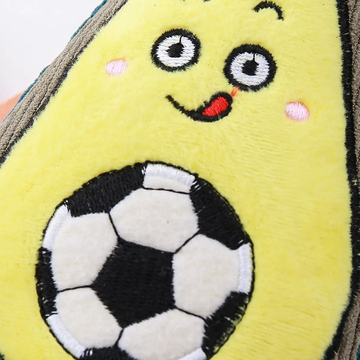 Corduroy Squeaky Dog Toy - Avocado, Ball & More_CWMM5449