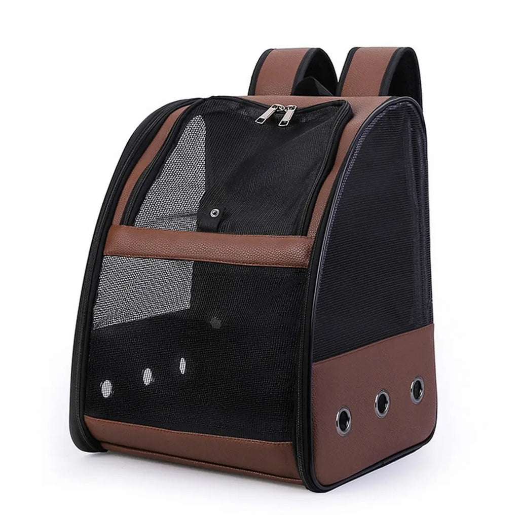 Bird Travel Backpack with Mesh, Portable Bird Cage_CWMM6938