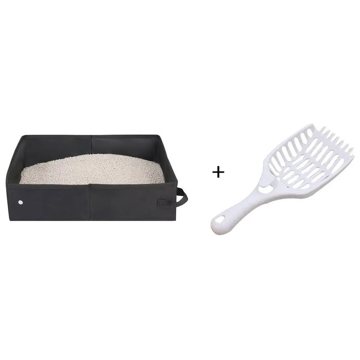 Foldable Oxford Cloth Cat Litter Box for Travel_CWMM6930