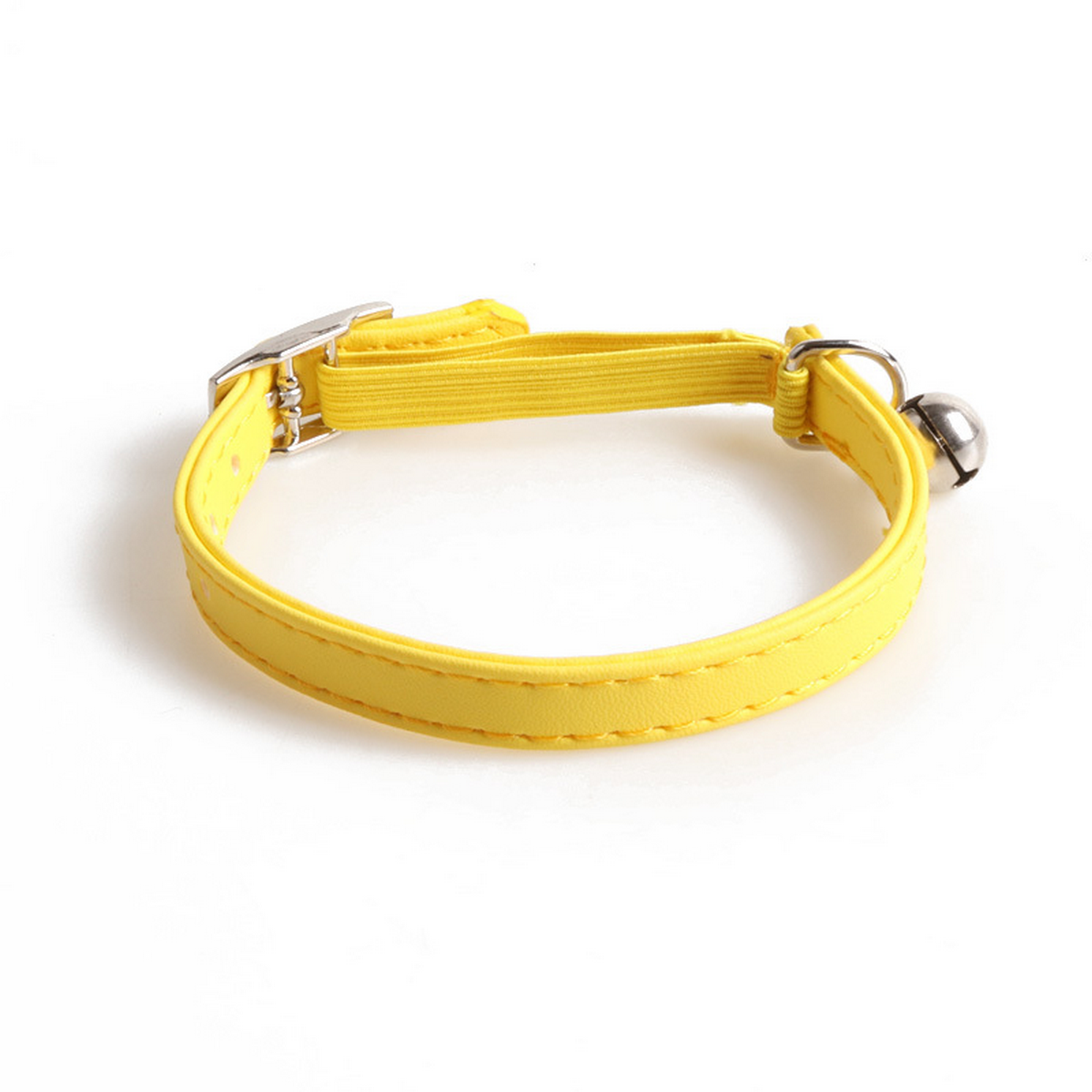 Macaron Color Cat Collar – Soft PU Strap_CWMM7616