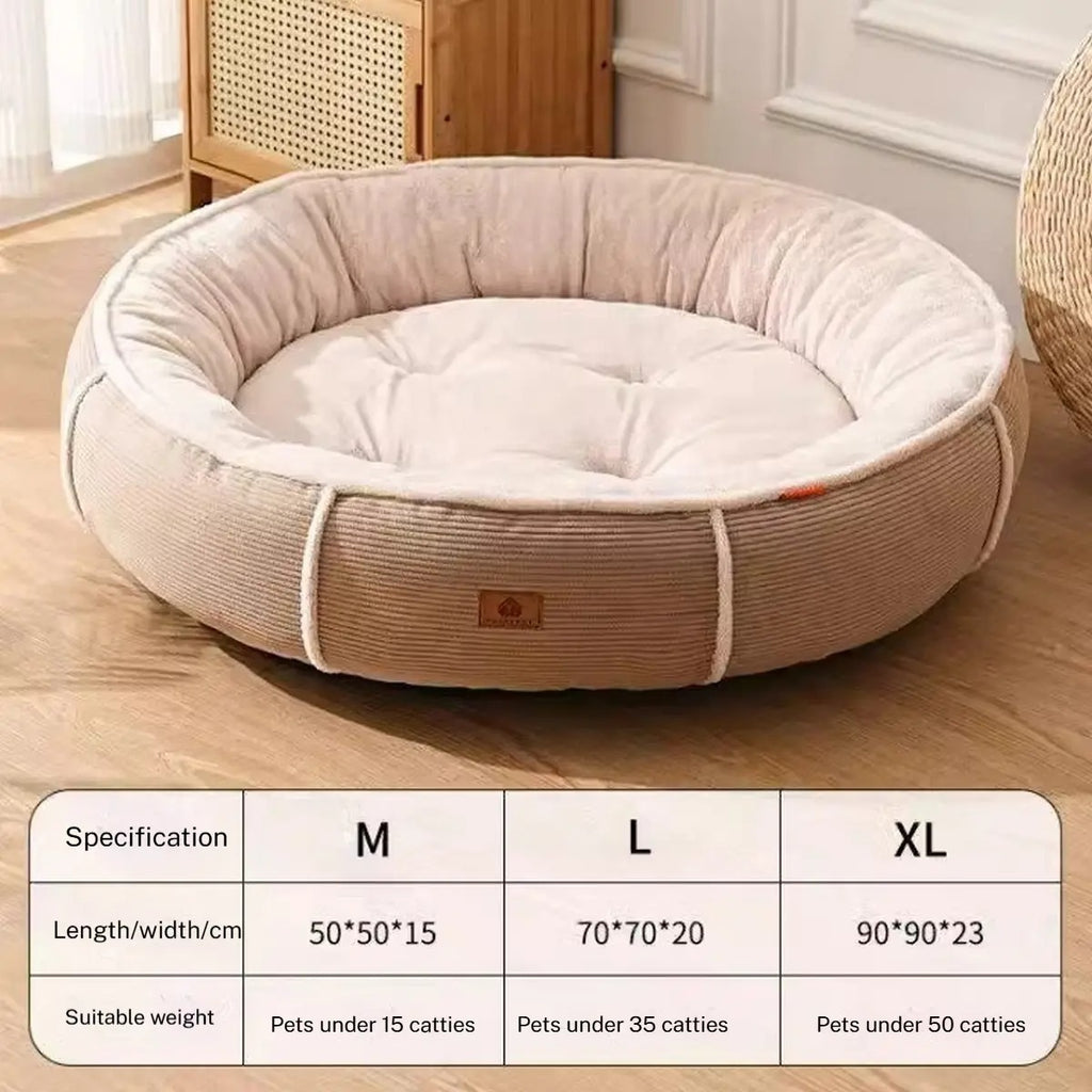 Deep Sleep Pet Bed – Thick, Soft & Four Seasons_CWMM7652