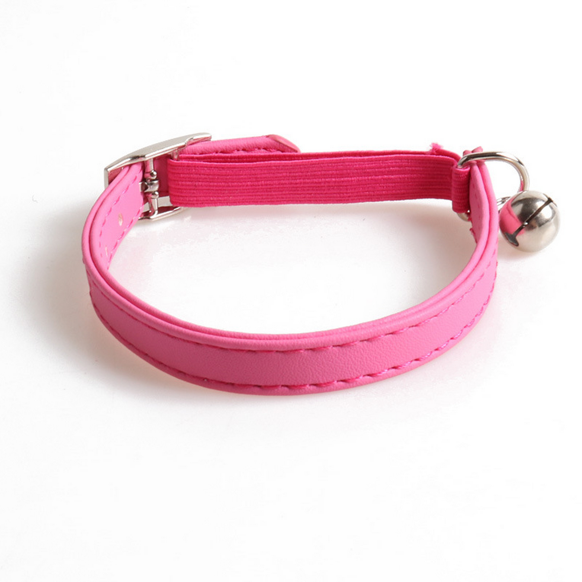 Macaron Color Cat Collar – Soft PU Strap_CWMM7616