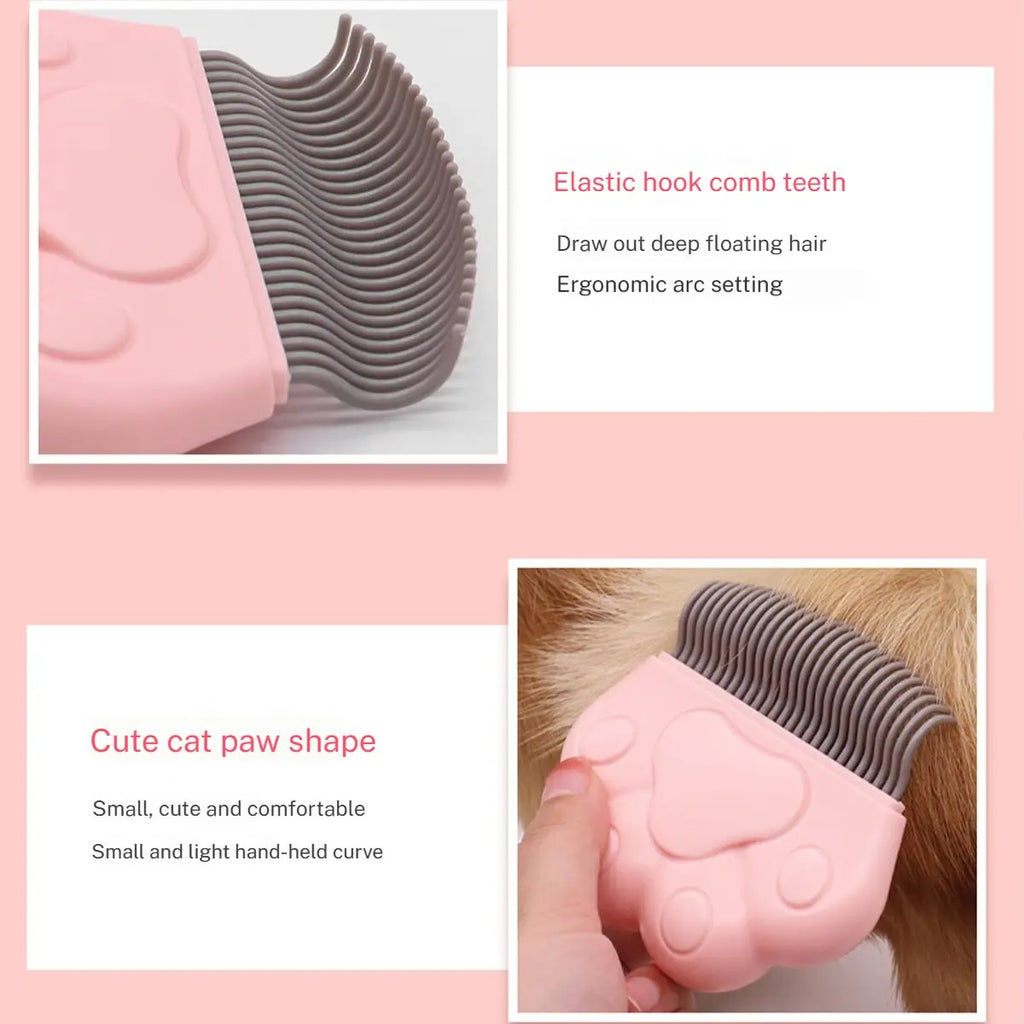 Cat Grooming Brush – Removes Loose Hair_CWMM7963