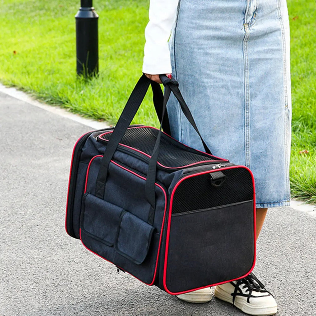 Large capacity expandable pet travel bag_CWMM5991