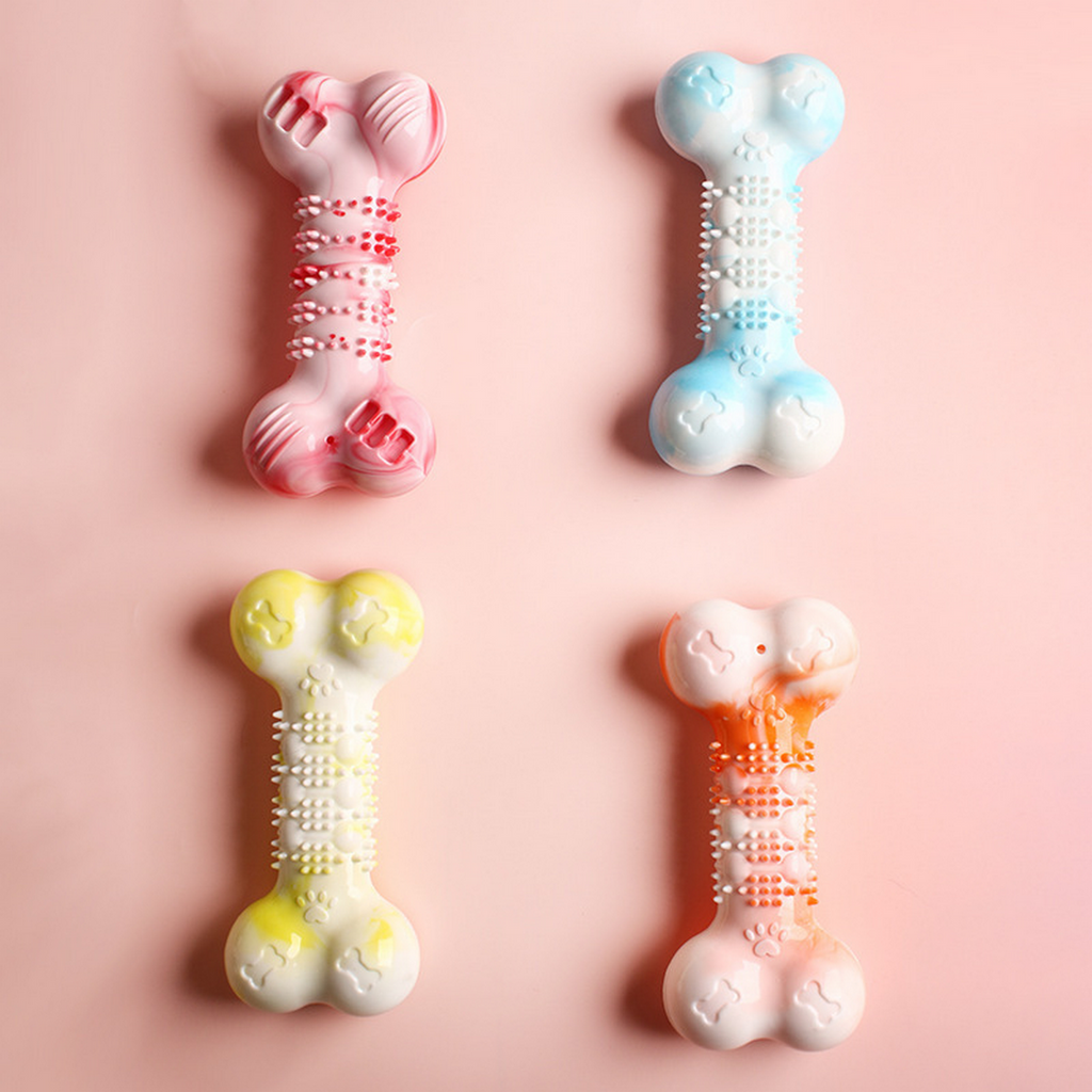 Durable Dog Chew Toy – Squeaky Bone Design_CWMM7167