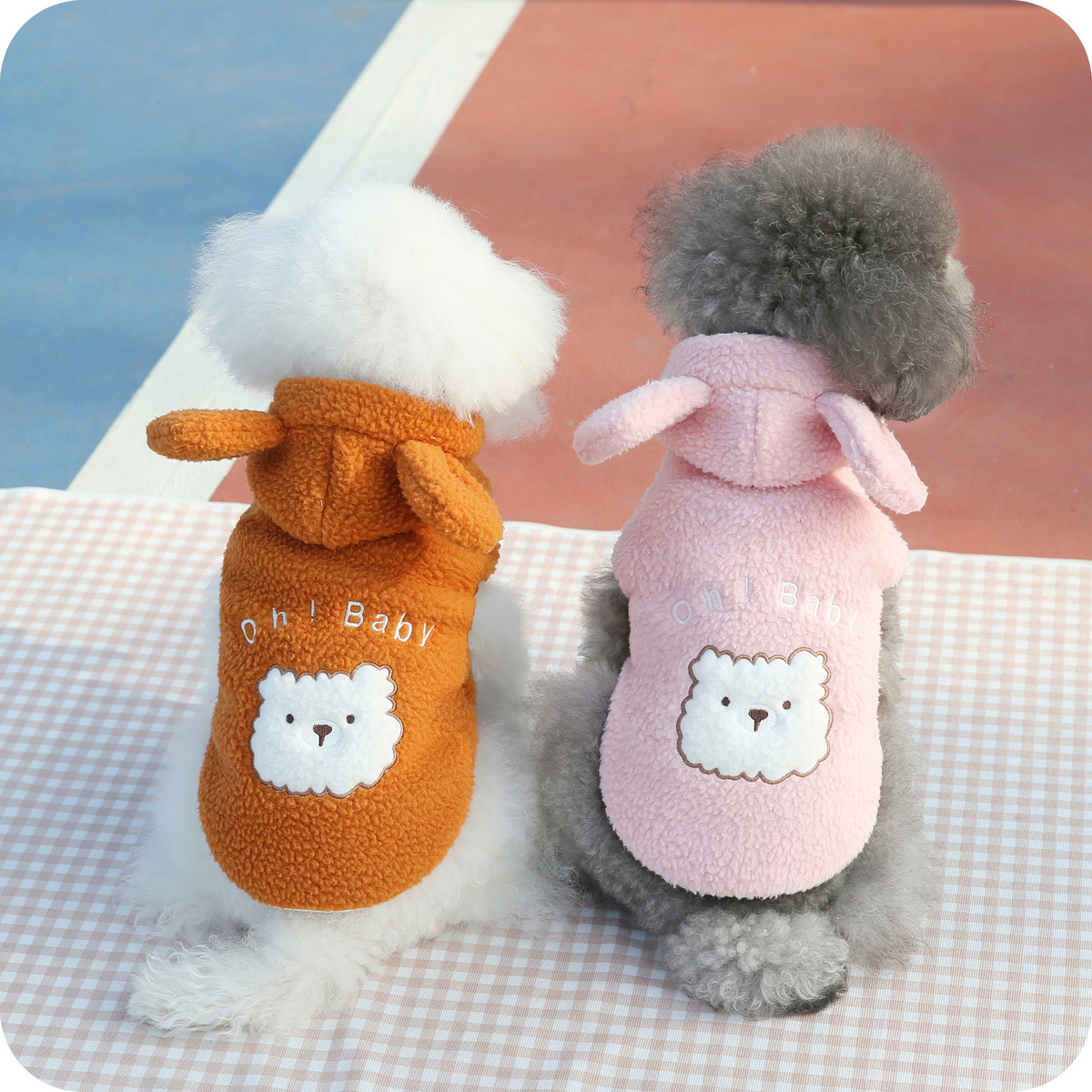 Lamb Wool Pet Vest – Cozy Small Dog & Cat Outfit_CWMM7354