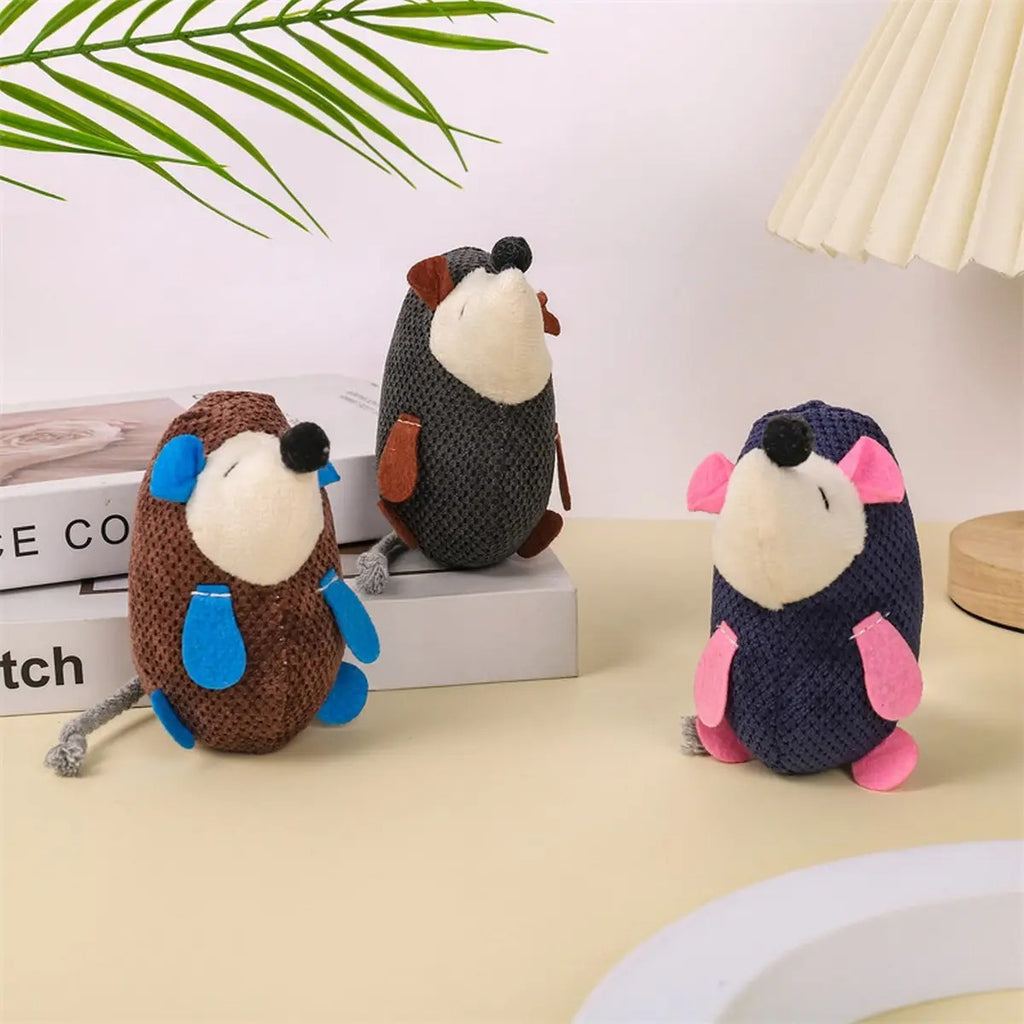 Cat and dog pet plush toys, mouse design_CWMM5436