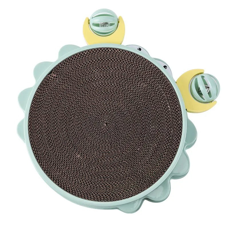 Crab-Shaped Cat Scratcher, Replaceable Cardboard_CWMM5148