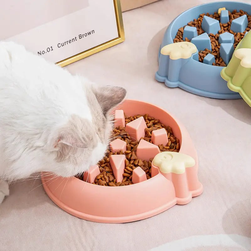 Cute Pet Slow Feeder Bowl, Anti-Choking Dog Bowl_CWMM5201