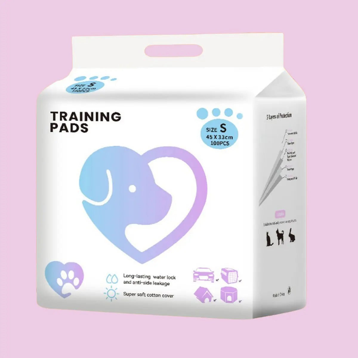 Dog Training Pee Pads Leakproof Odor Control Mat_CWMM6100