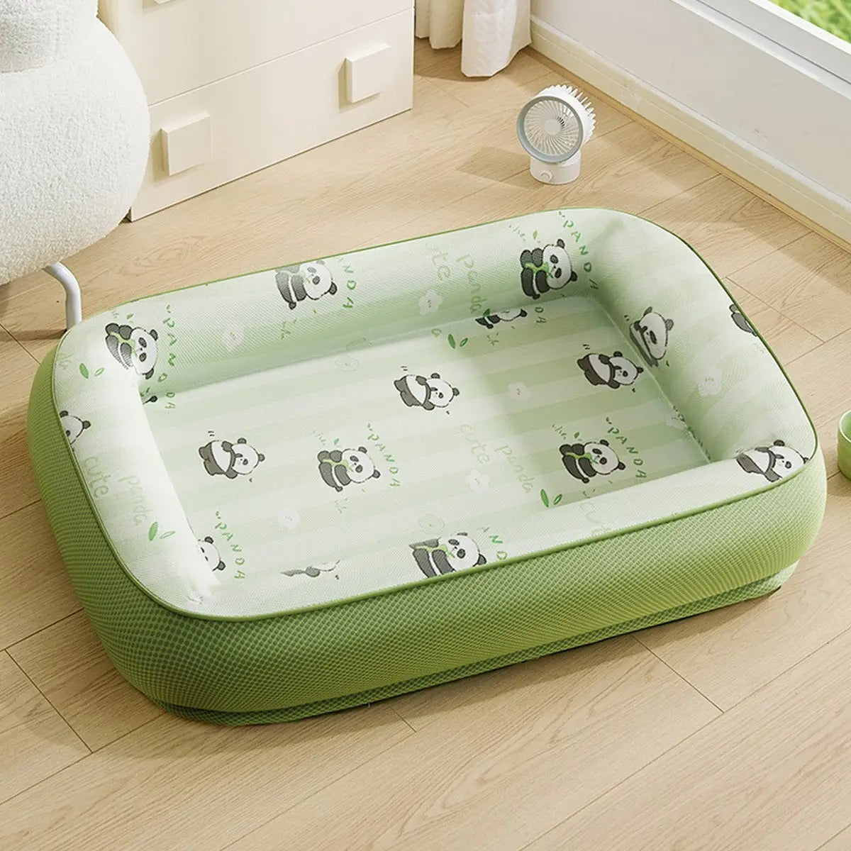 Cooling Cat Bed, Removable Ice Silk Mat for Dogs _CWMM7040