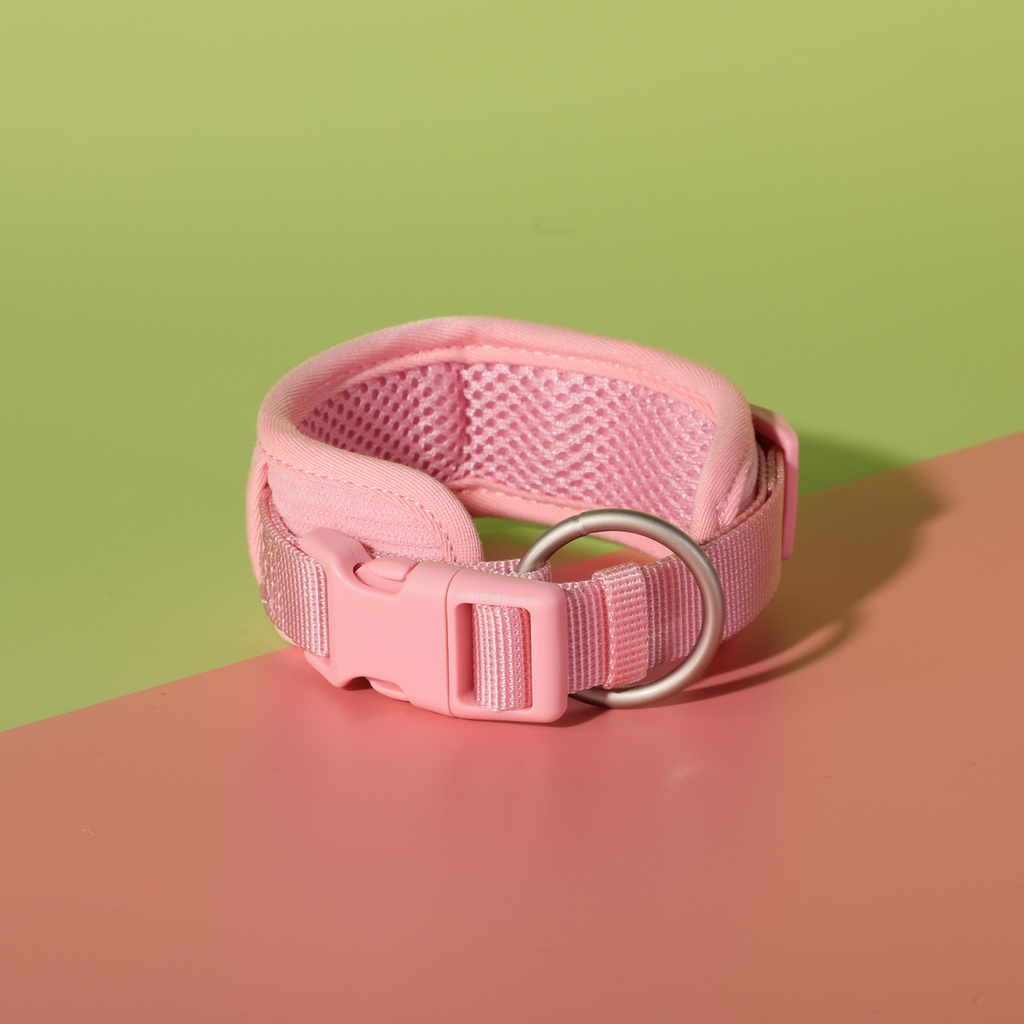 Cherry Blossom Pink Dog Collar – Cozy Feel_CWMM7084