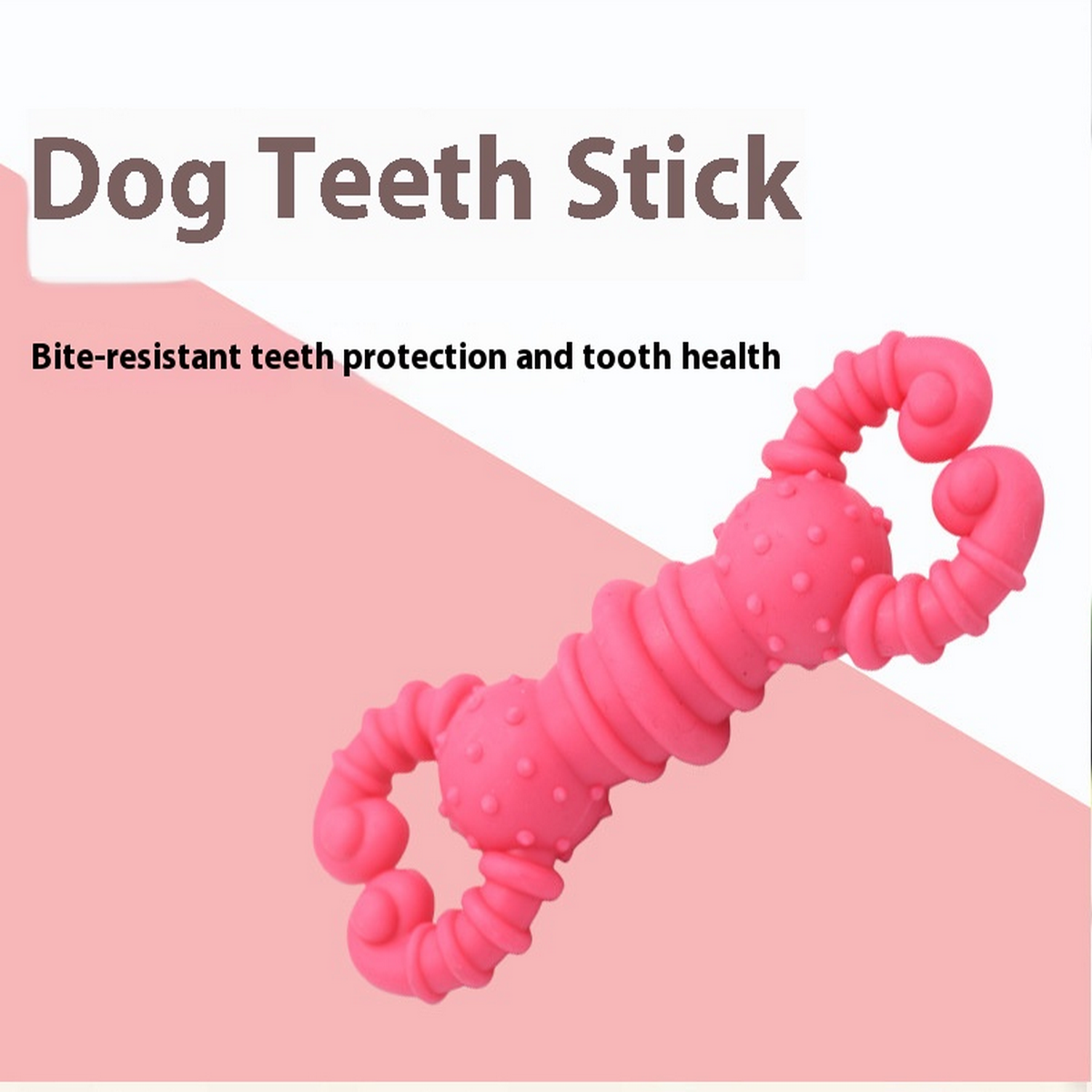 Durable Rubber Dog Toy Lobster Chew for Teething_CWMM7233