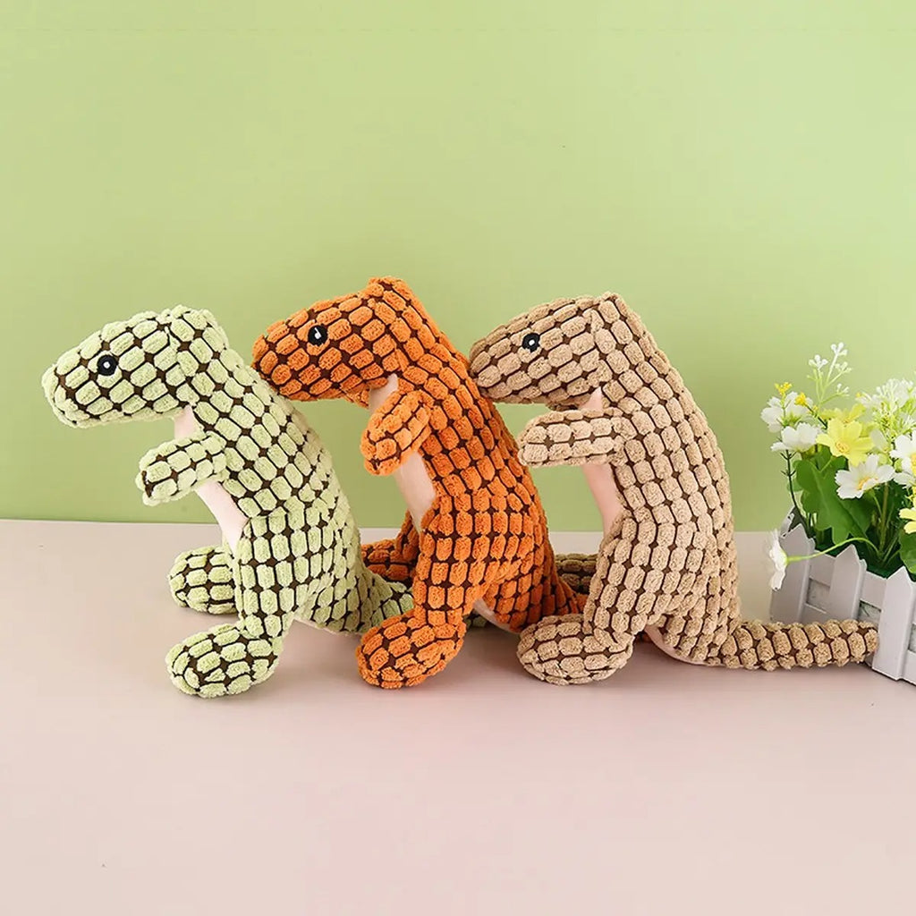 Corn Velvet Cute Dinosaur Pet Companion Toy_CWMM5430