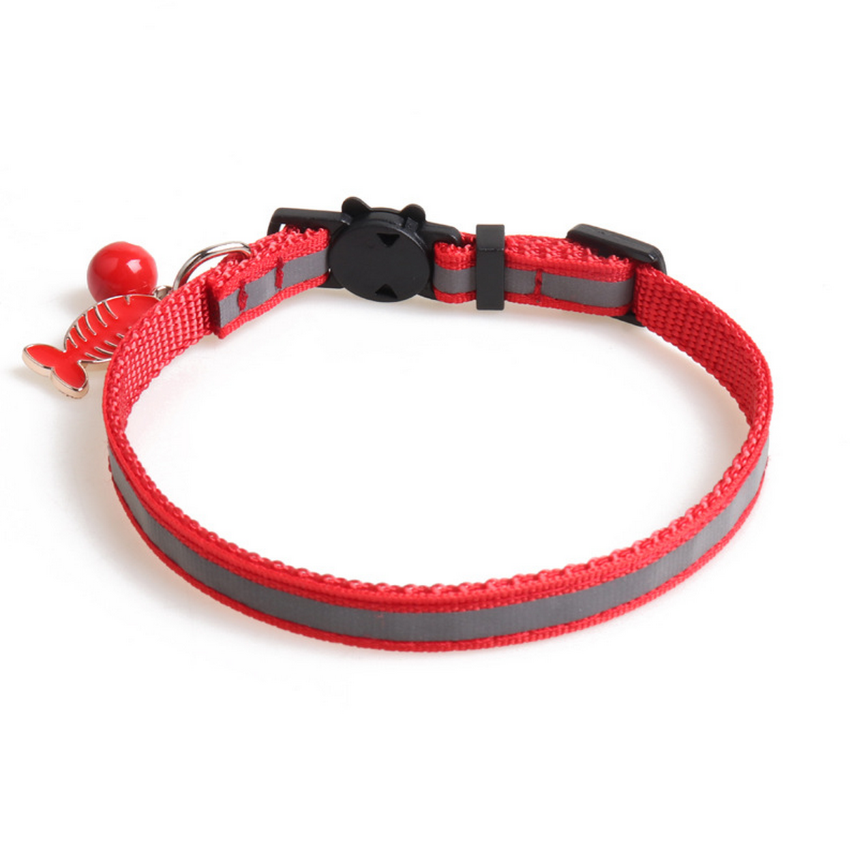 Metal Buckle Cat Collar – Colorful & Chic_CWMM7618