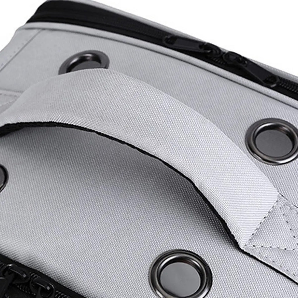 Foldable Pet Backpack Carrier, Clear & Breathable_CWMM6936