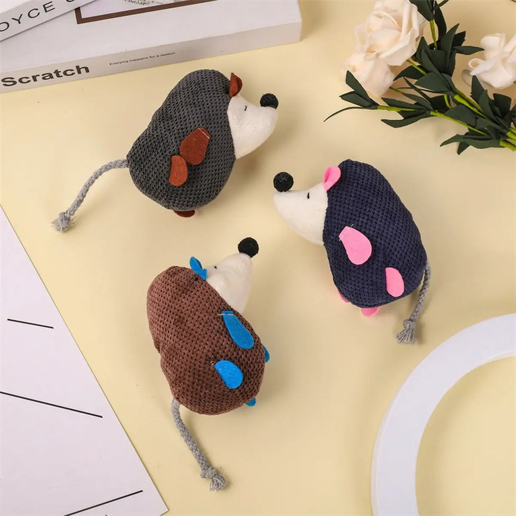 Cat and dog pet plush toys, mouse design_CWMM5436