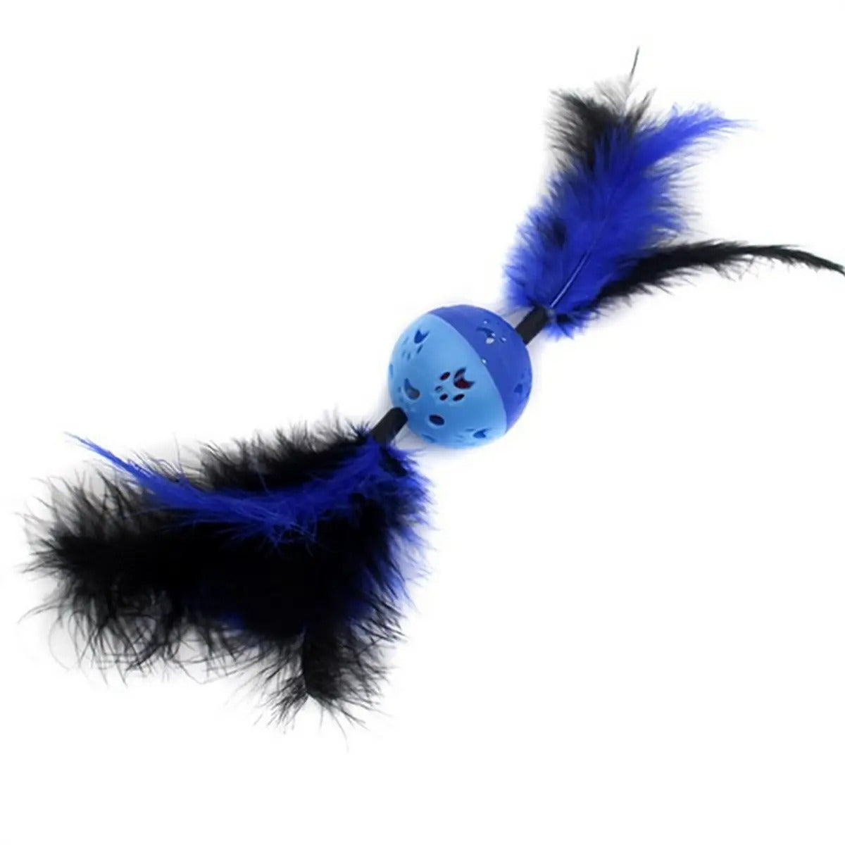 Cat Toy Balls with Feathers and Bell Paw Prints_CWMM6803