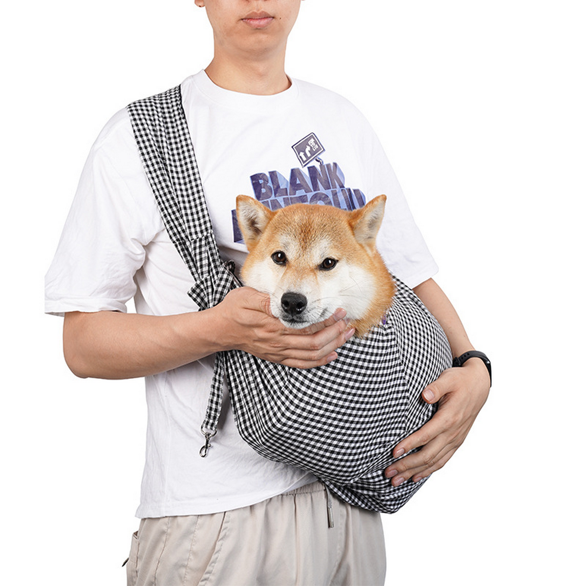 Breathable Foldable Pet Sling Carrier_CWMM6893