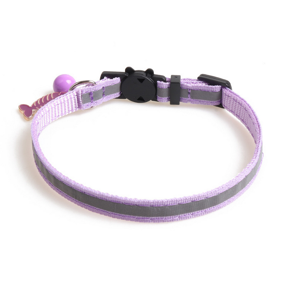 Metal Buckle Cat Collar – Colorful & Chic_CWMM7618