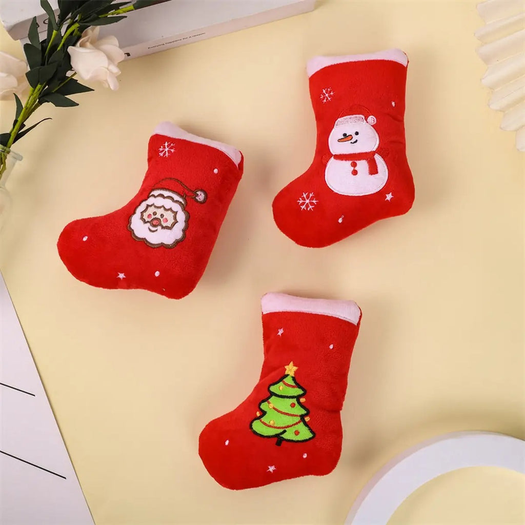 Christmas Socks Pet Toys, Dog Fun Chew Toys_CWMM5456