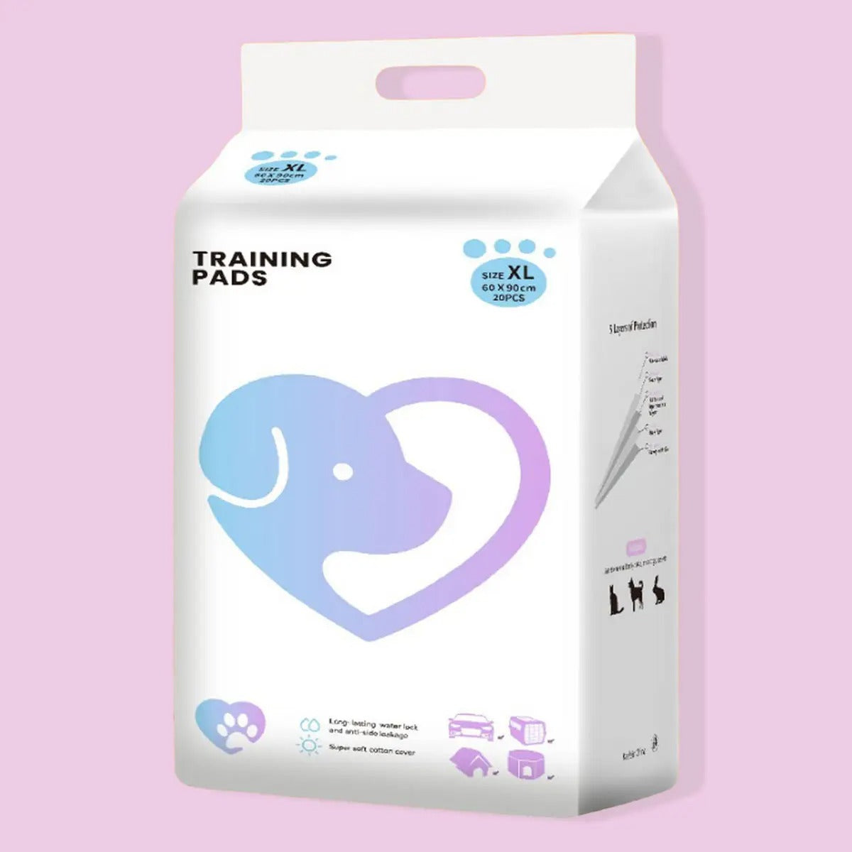 Dog Training Pee Pads Leakproof Odor Control Mat_CWMM6100