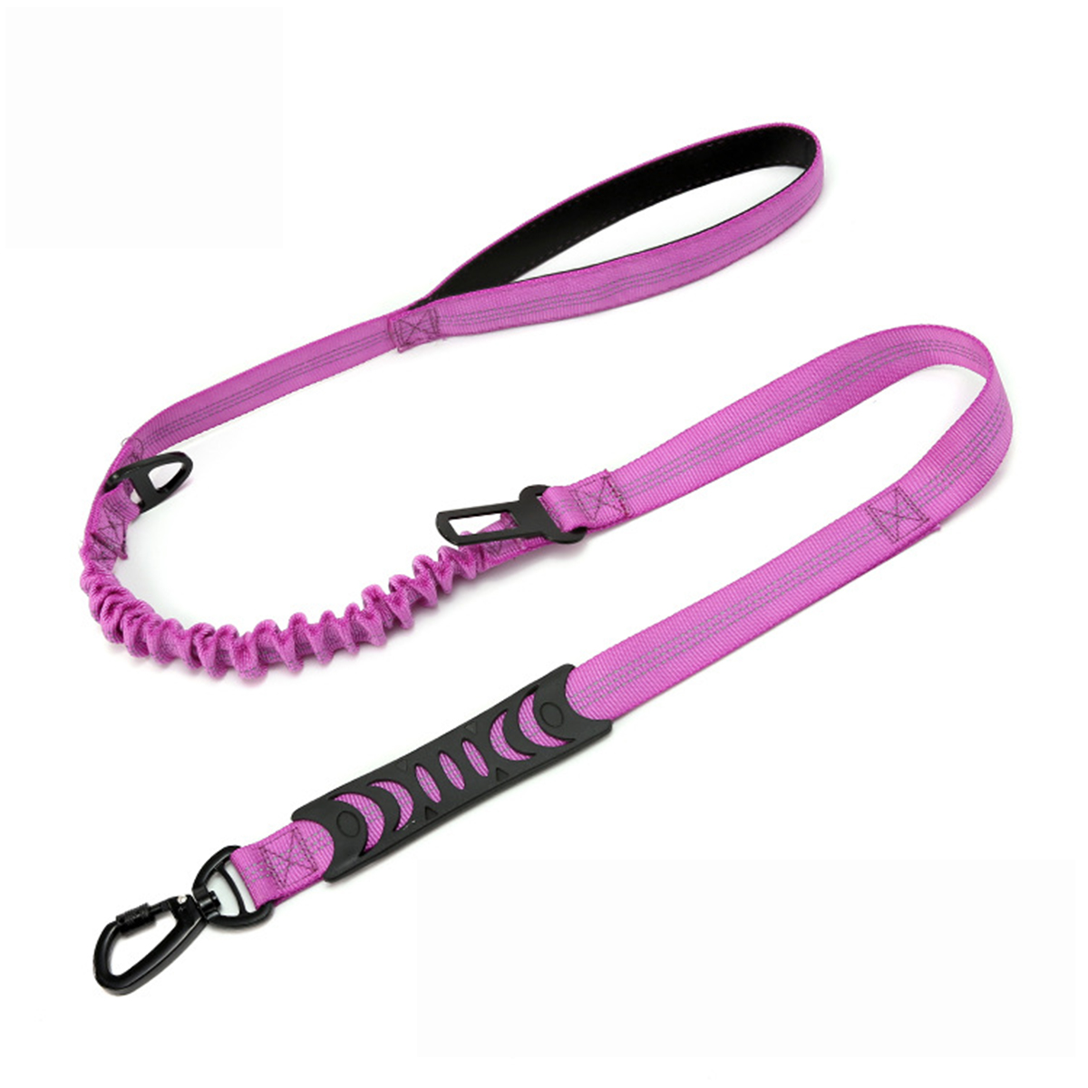 No-Pull Reflective Dog Leash with Bungee_CWMM7612